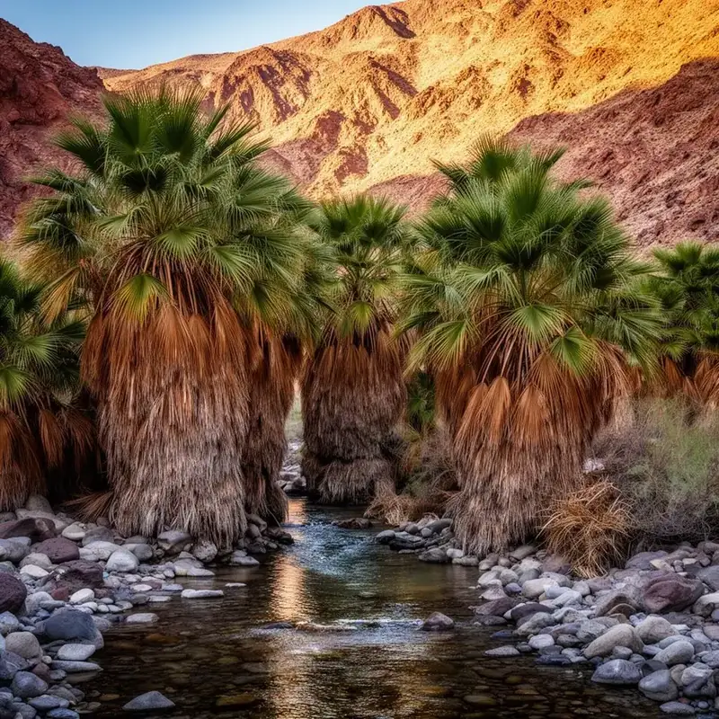 Coyote Canyon palms