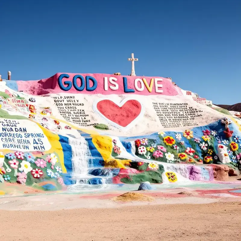 Salvation Mountain